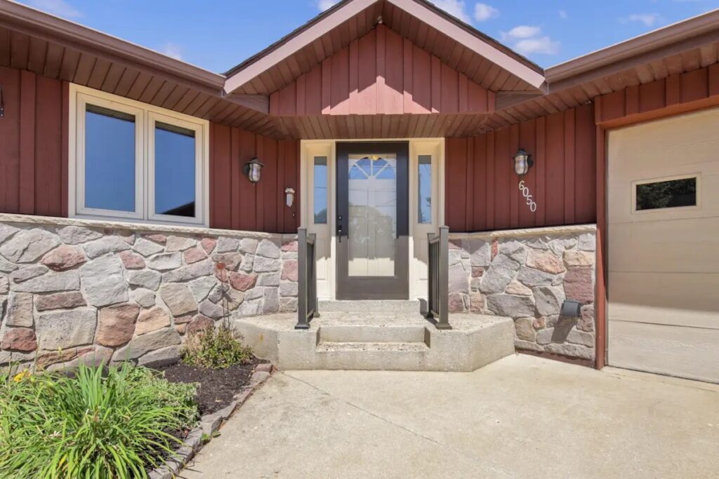 Exterior of 6050 Mill St, Lyons, WI 53105